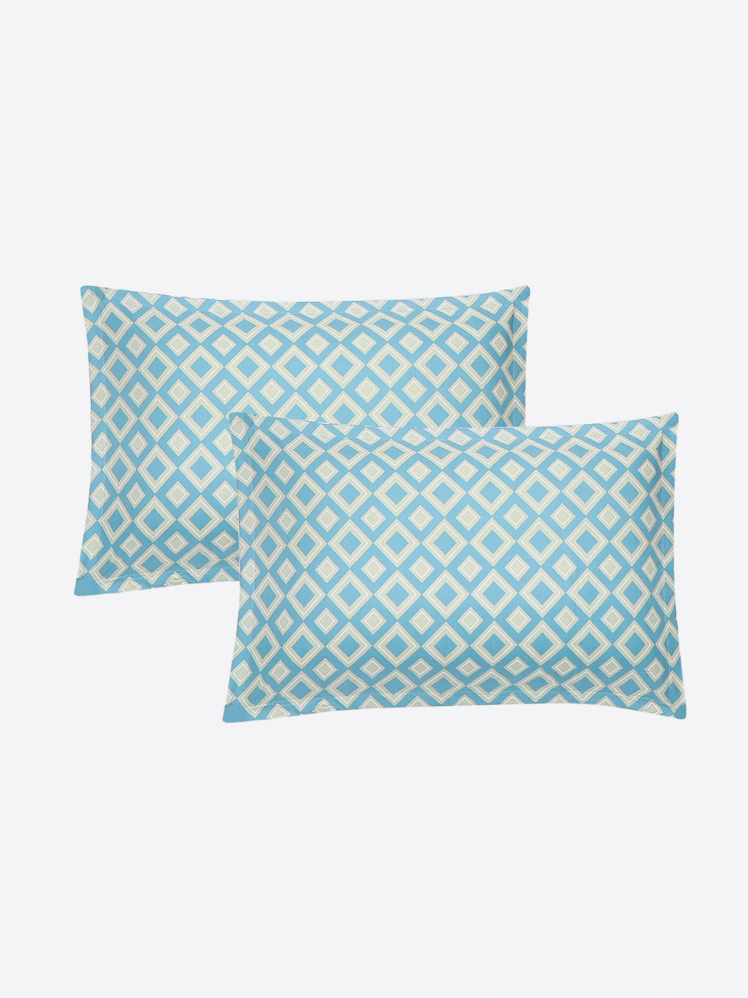 120 GSM Polyester Single Bedsheet with 1 Pillow Cover (Pixel)