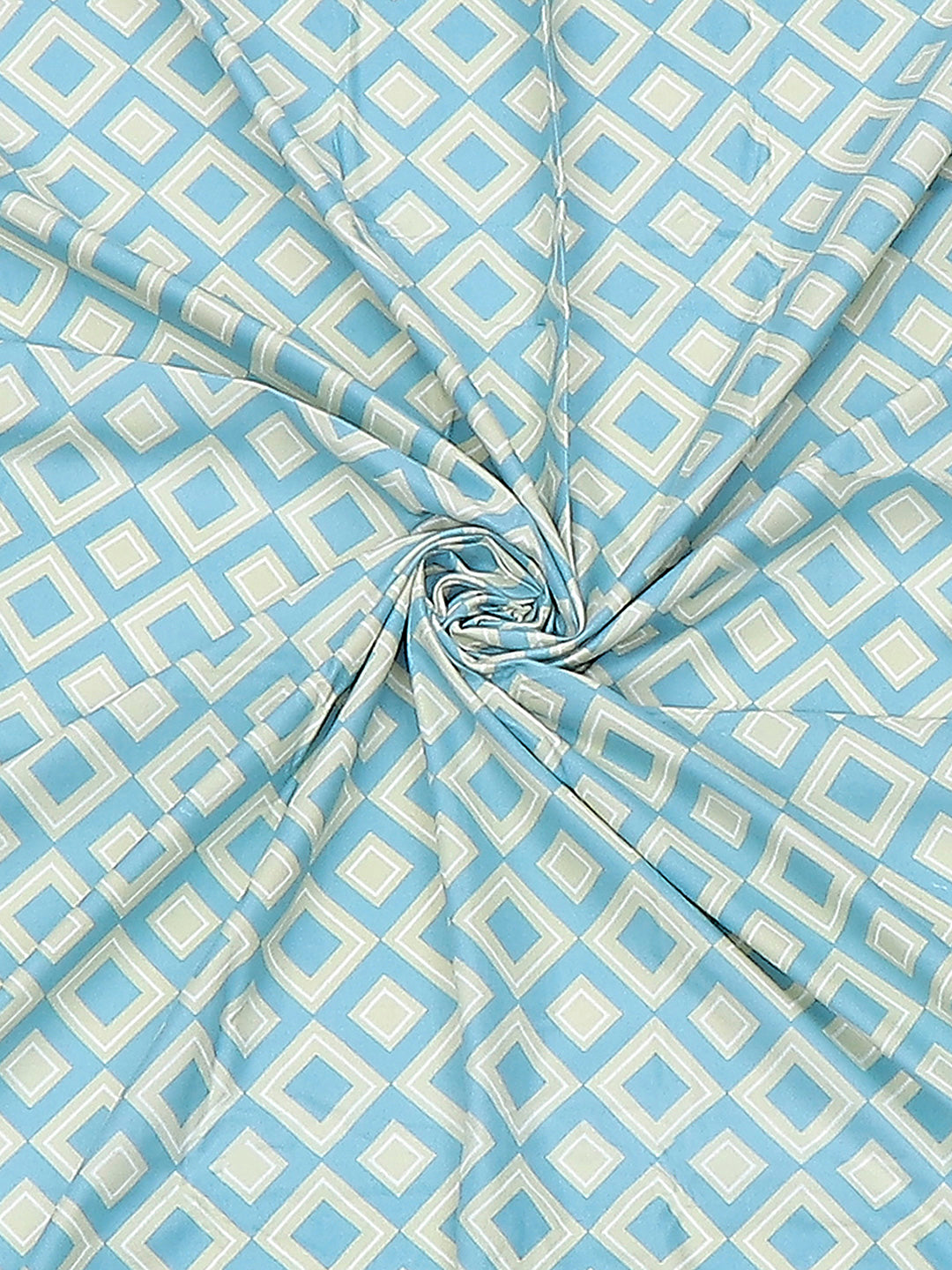 120 GSM Polyester Single Bedsheet with 1 Pillow Cover (Pixel)