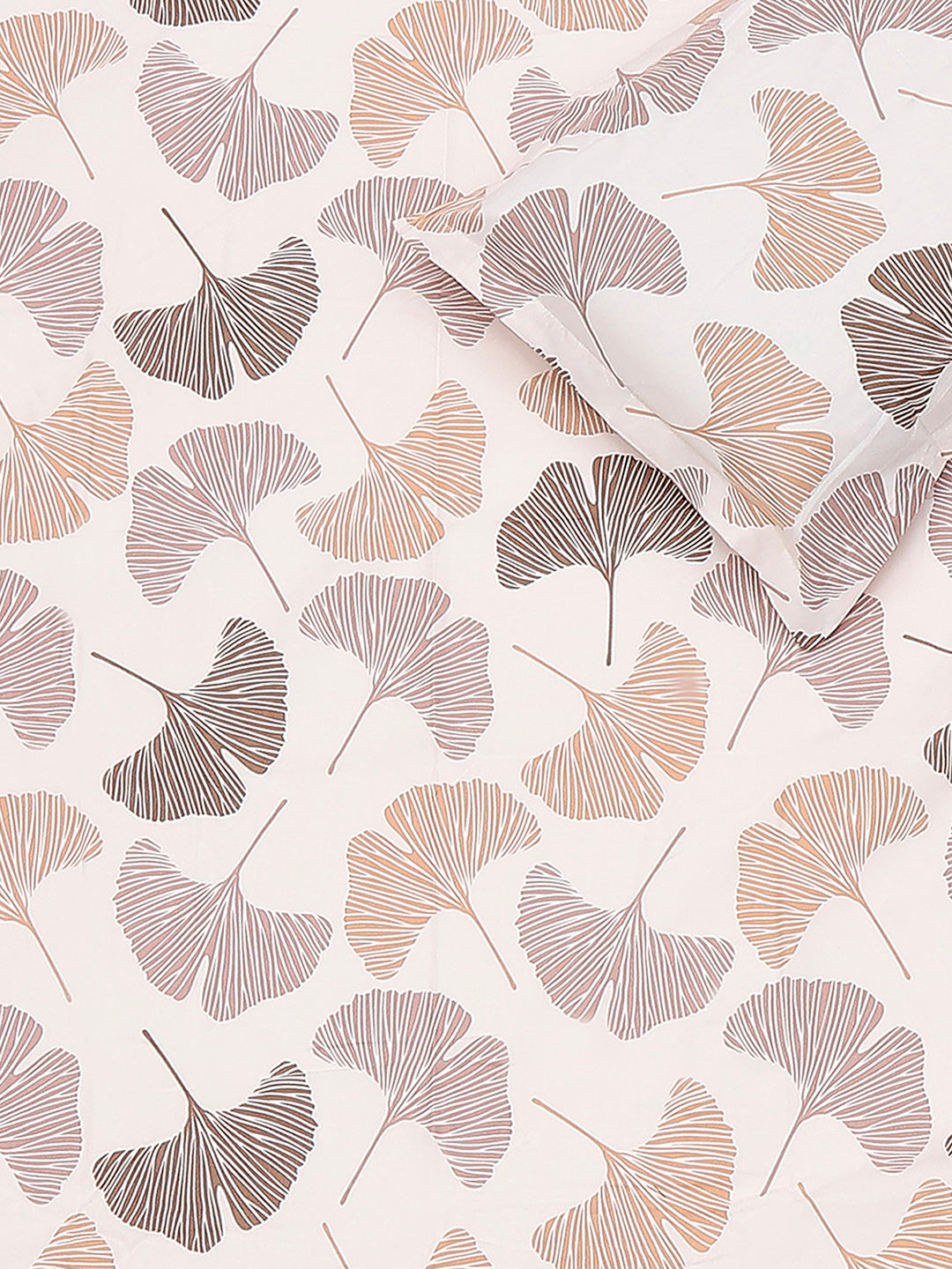 120 GSM Polyester Single Bedsheet with 1 Pillow Cover (Pixel)