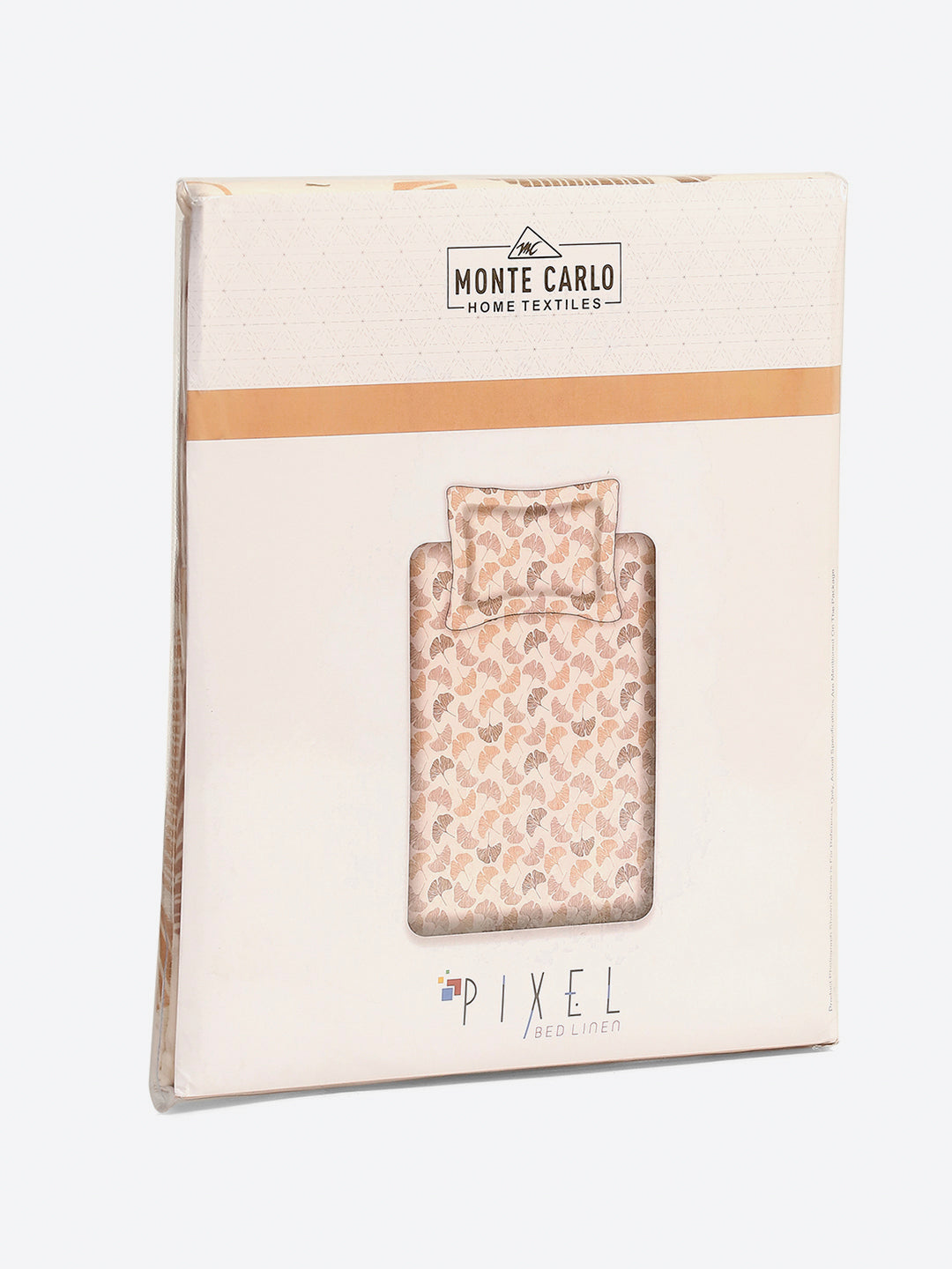 120 GSM Polyester Single Bedsheet with 1 Pillow Cover (Pixel)