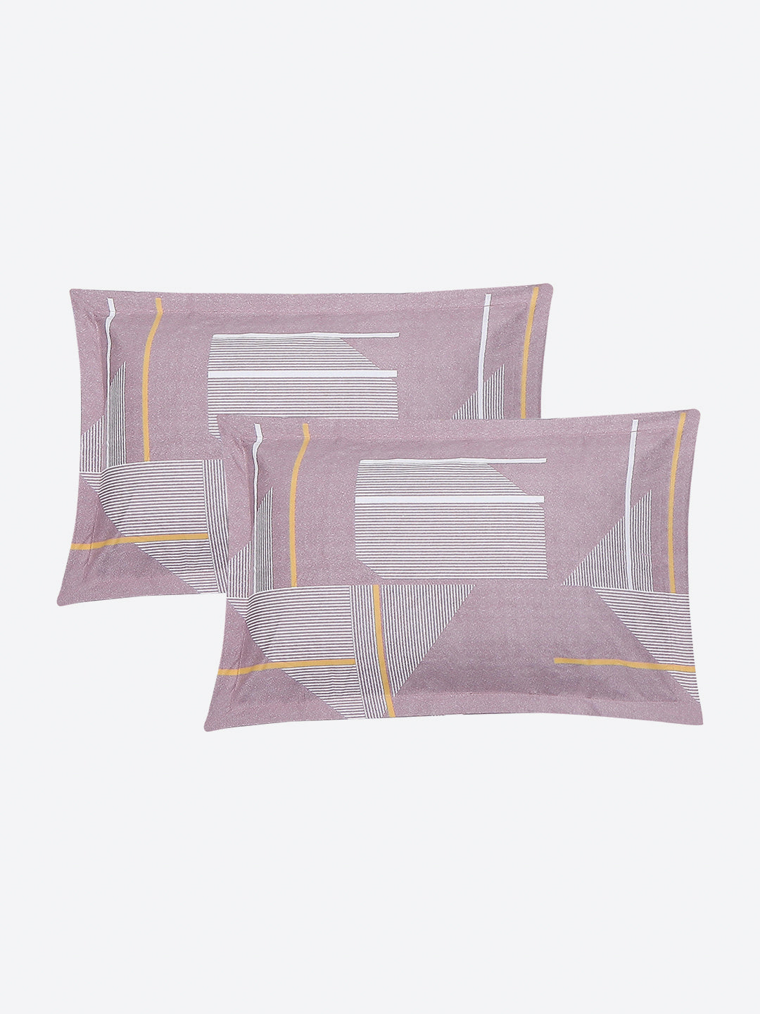 120 GSM Polyester Single Bedsheet with 1 Pillow Cover (Pixel)