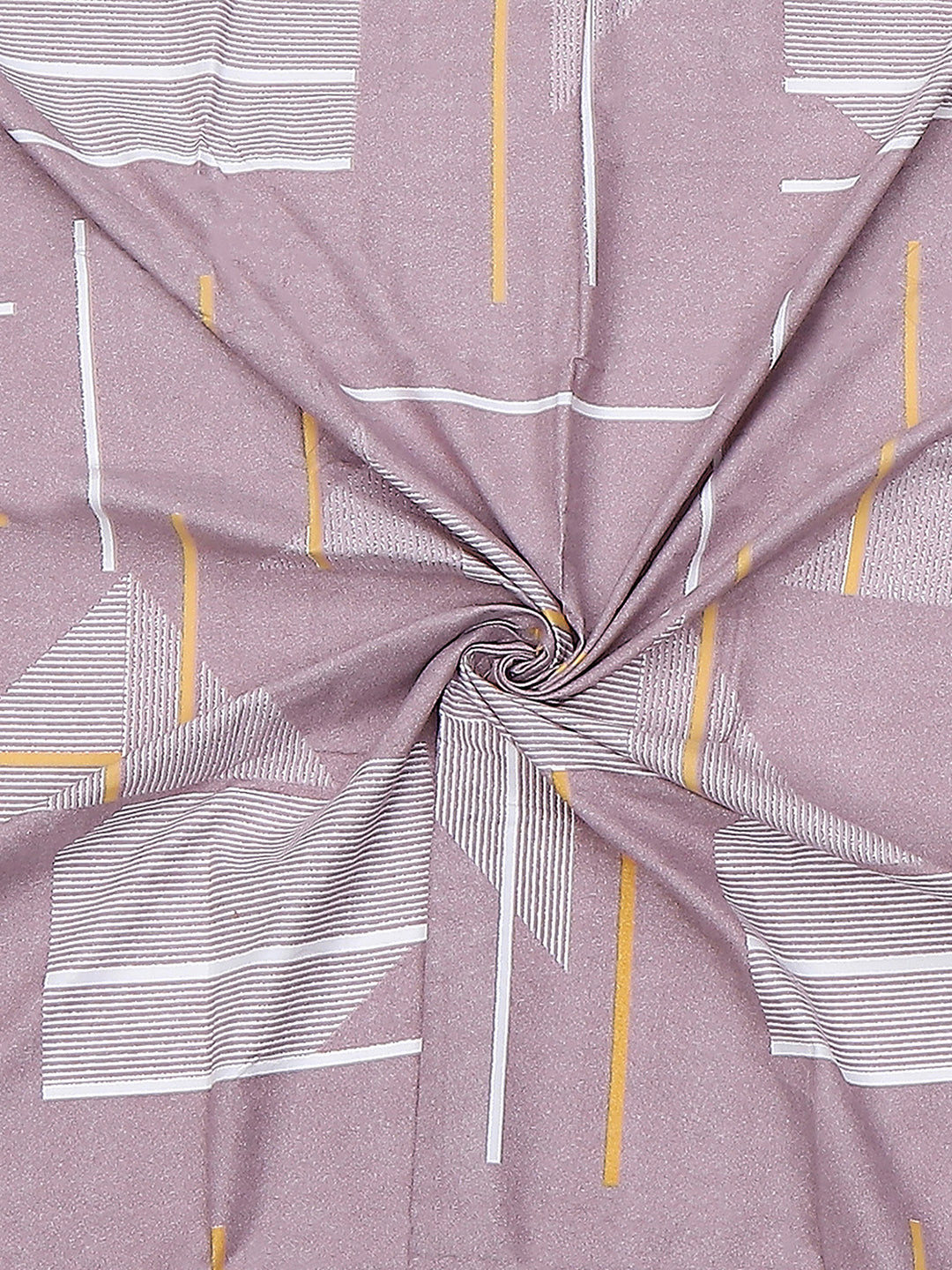 120 GSM Polyester Single Bedsheet with 1 Pillow Cover (Pixel)