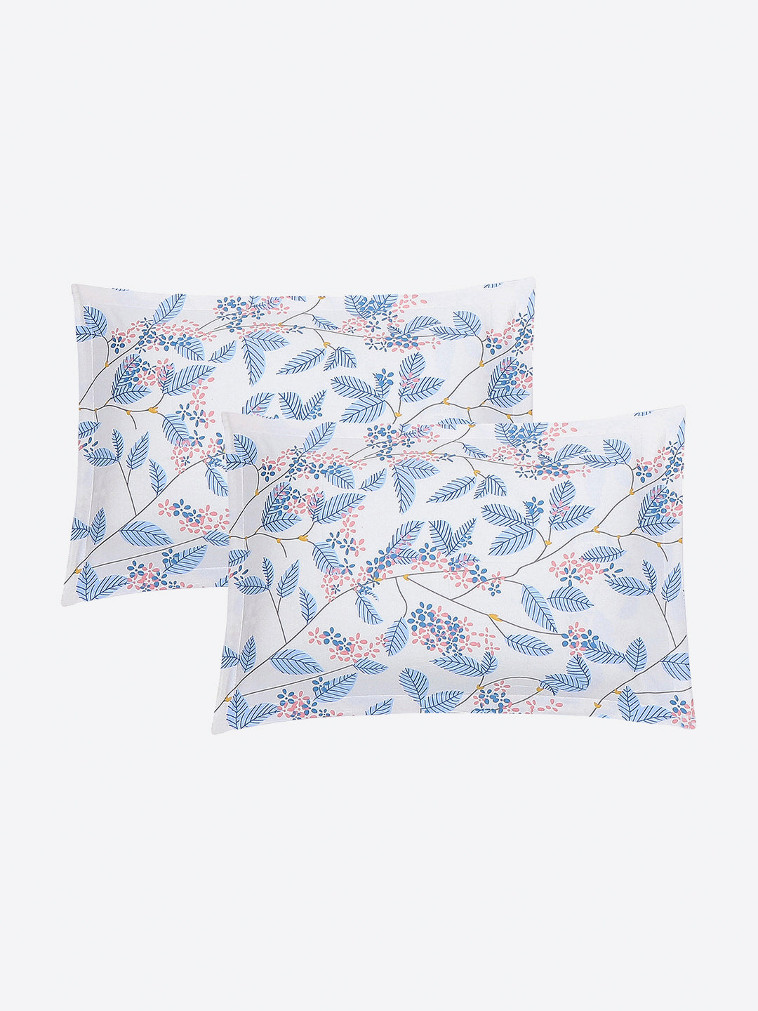 120 GSM Polyester Single Bedsheet with 1 Pillow Cover (Pixel)