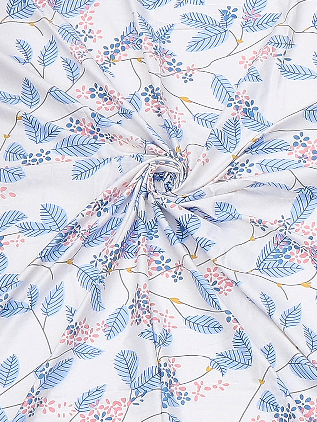 120 GSM Polyester Single Bedsheet with 1 Pillow Cover (Pixel)