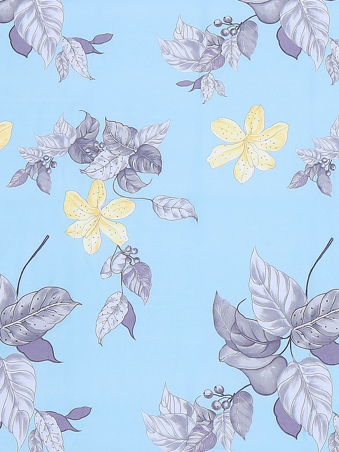 120 GSM Polyester Single Bedsheet with 1 Pillow Cover (Pixel)