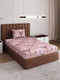120 GSM Polyester Single Bedsheet with 1 Pillow Cover (Pixel)