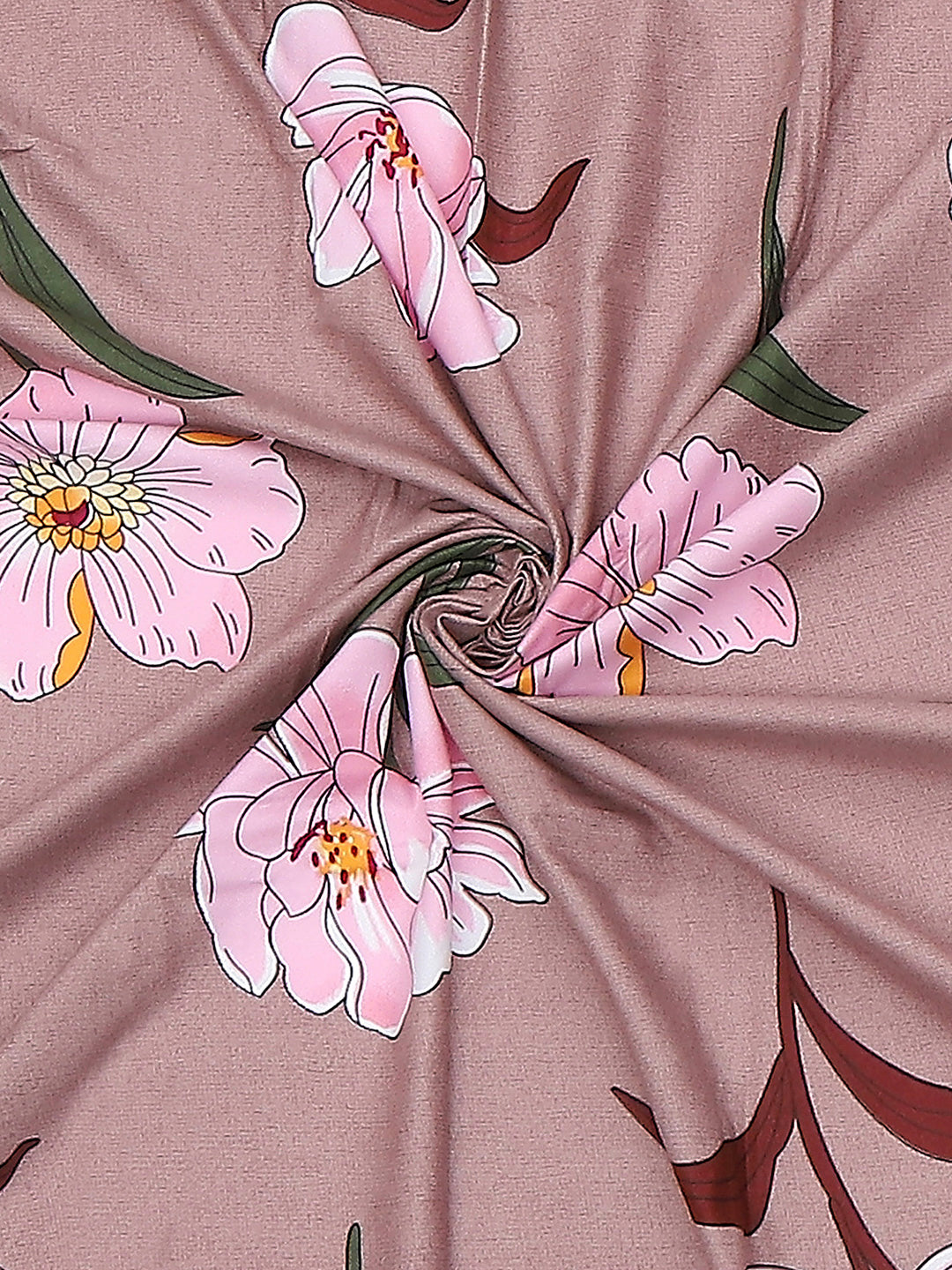 120 GSM Polyester Single Bedsheet with 1 Pillow Cover (Pixel)