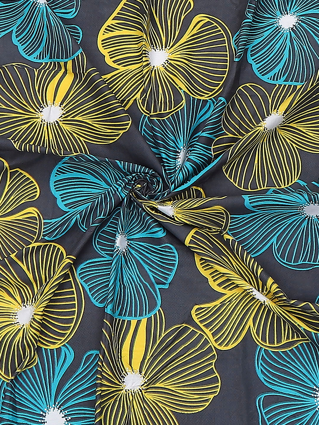 120 GSM Polyester Single Bedsheet with 1 Pillow Cover (Pixel)