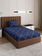120 GSM Polyester Single Bedsheet with 1 Pillow Cover (Pixel)