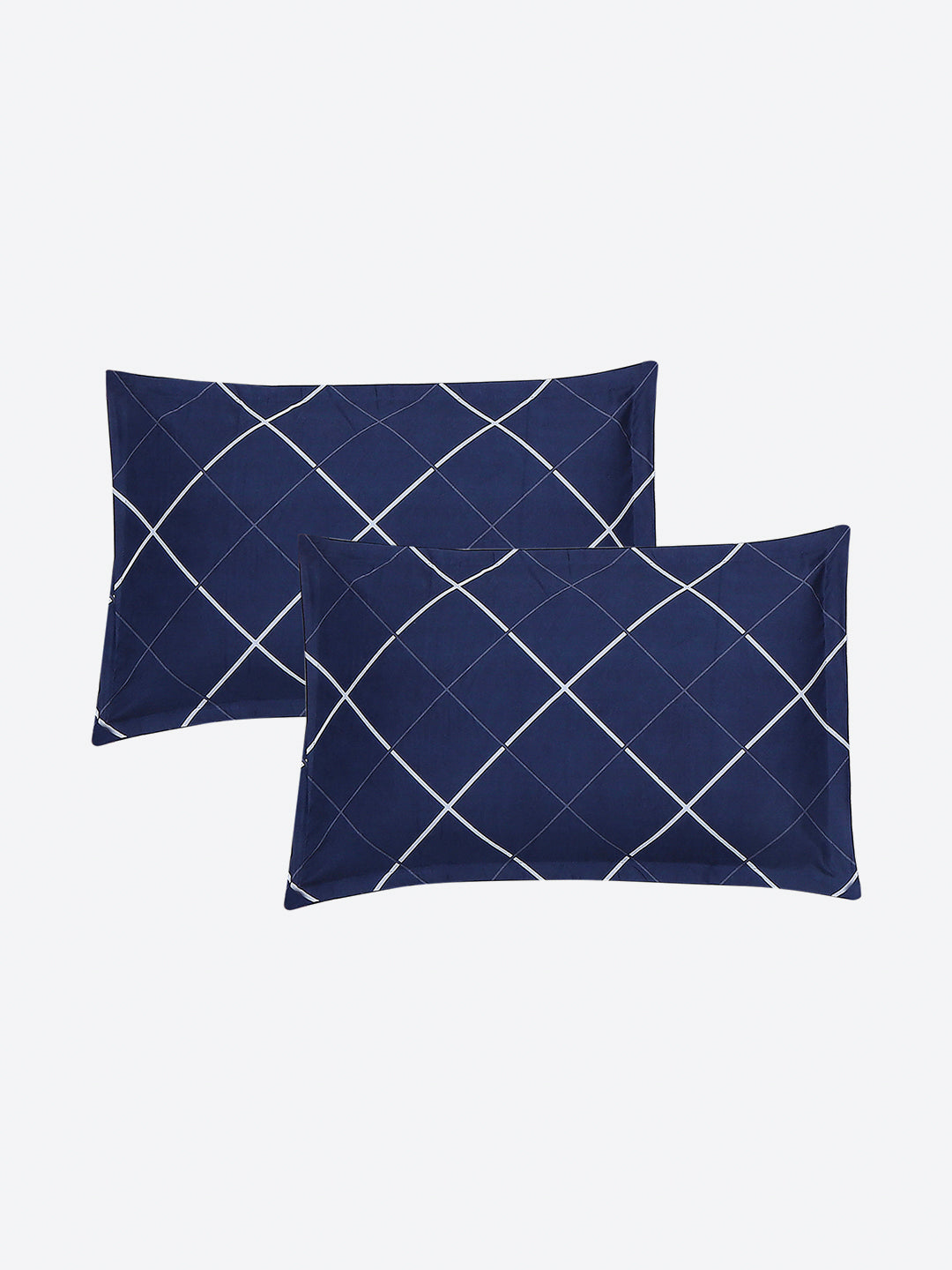 120 GSM Polyester Single Bedsheet with 1 Pillow Cover (Pixel)