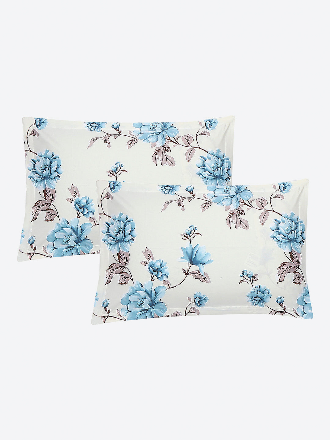 120 GSM Polyester Single Bedsheet with 1 Pillow Cover (Pixel)