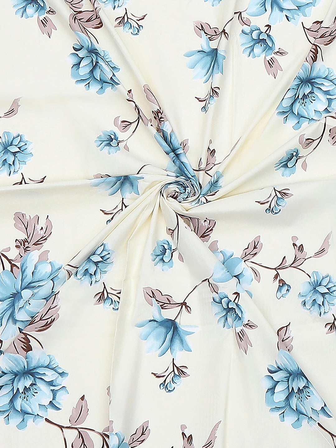 120 GSM Polyester Single Bedsheet with 1 Pillow Cover (Pixel)