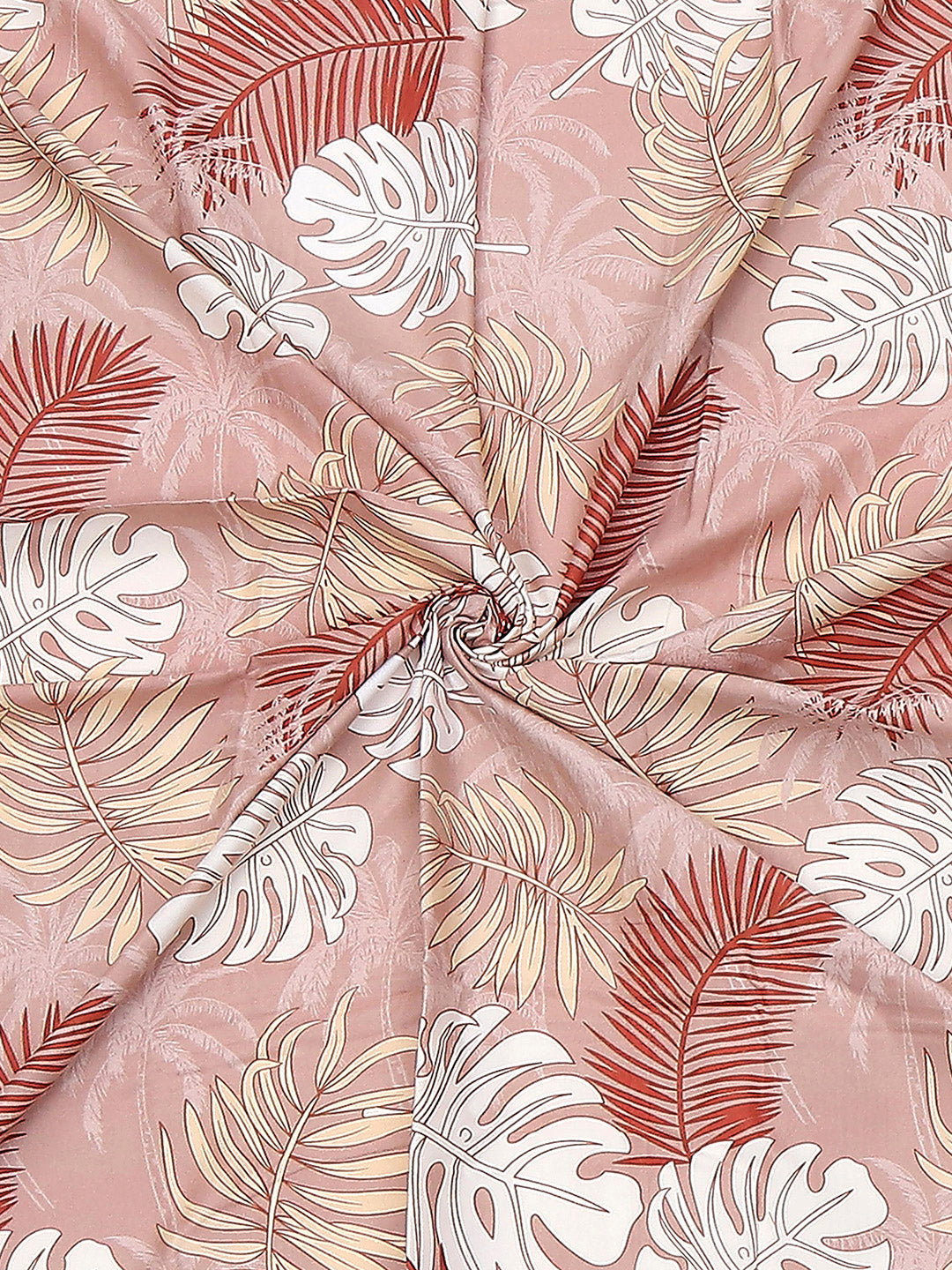 120 GSM Polyester Single Bedsheet with 1 Pillow Cover (Pixel)