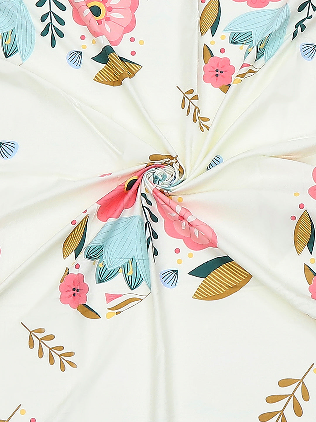 120 GSM Polyester Single Bedsheet with 1 Pillow Cover (Pixel)