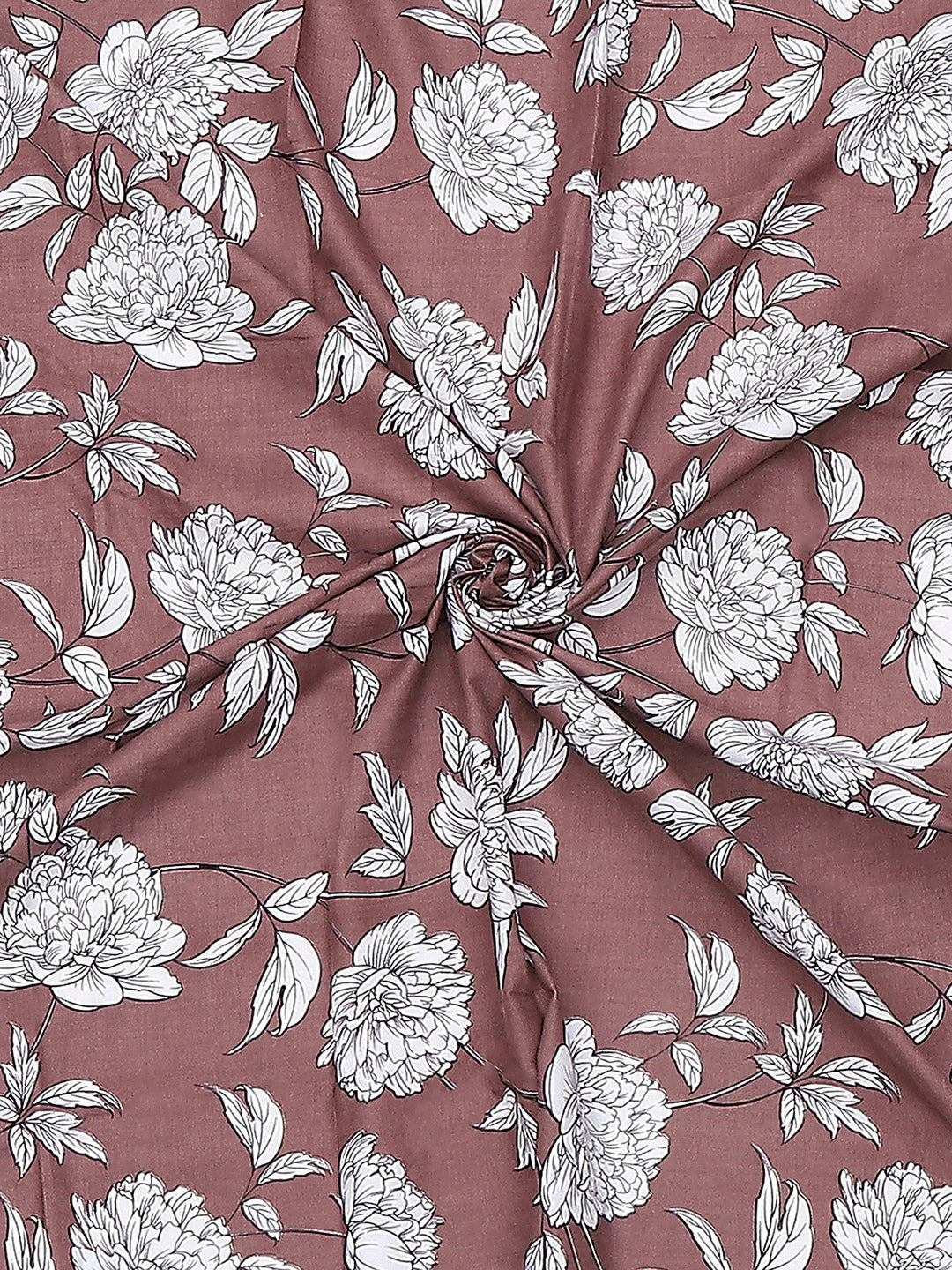 120 GSM Polyester Single Bedsheet with 1 Pillow Cover (Pixel)