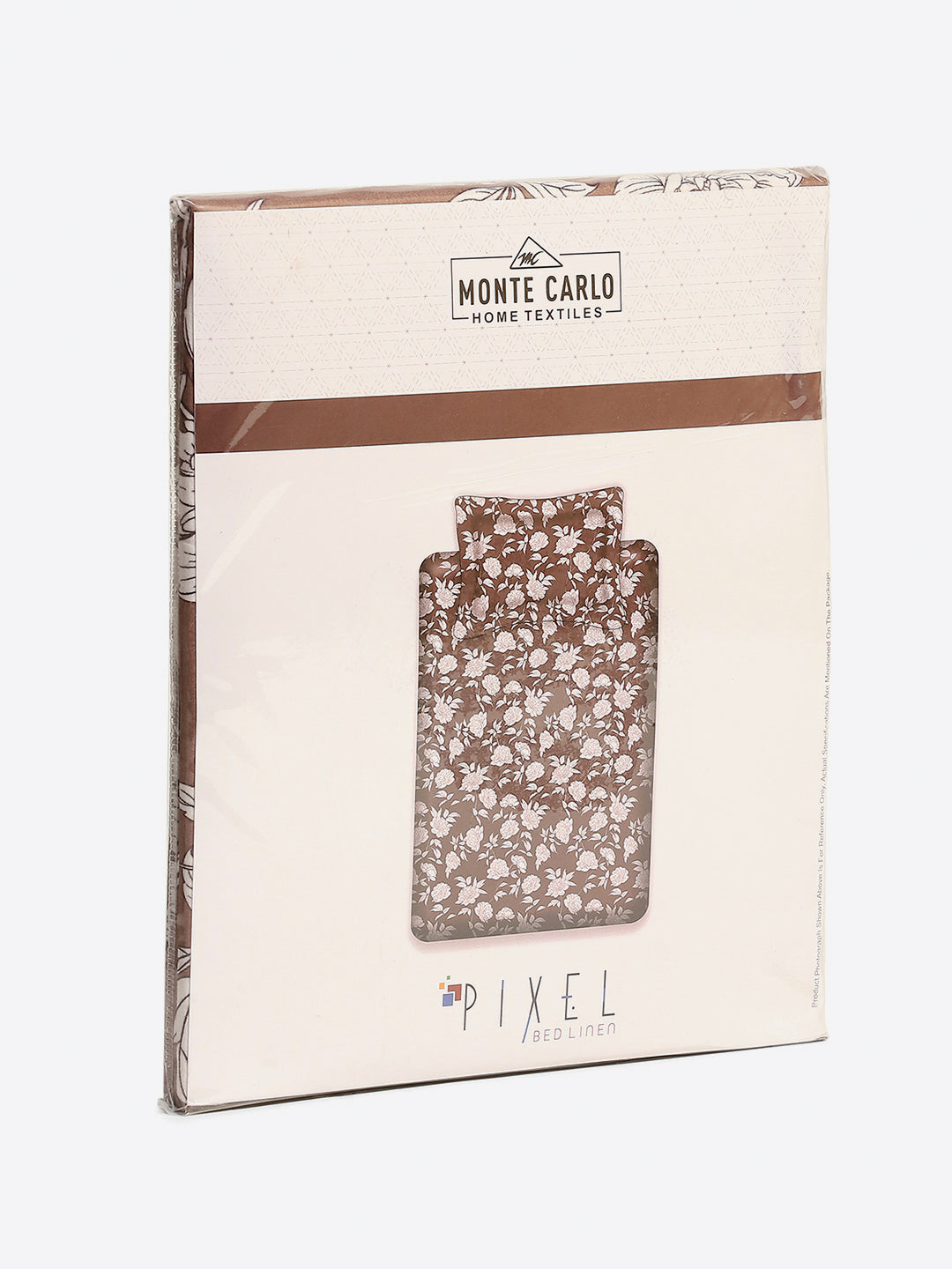 120 GSM Polyester Single Bedsheet with 1 Pillow Cover (Pixel)