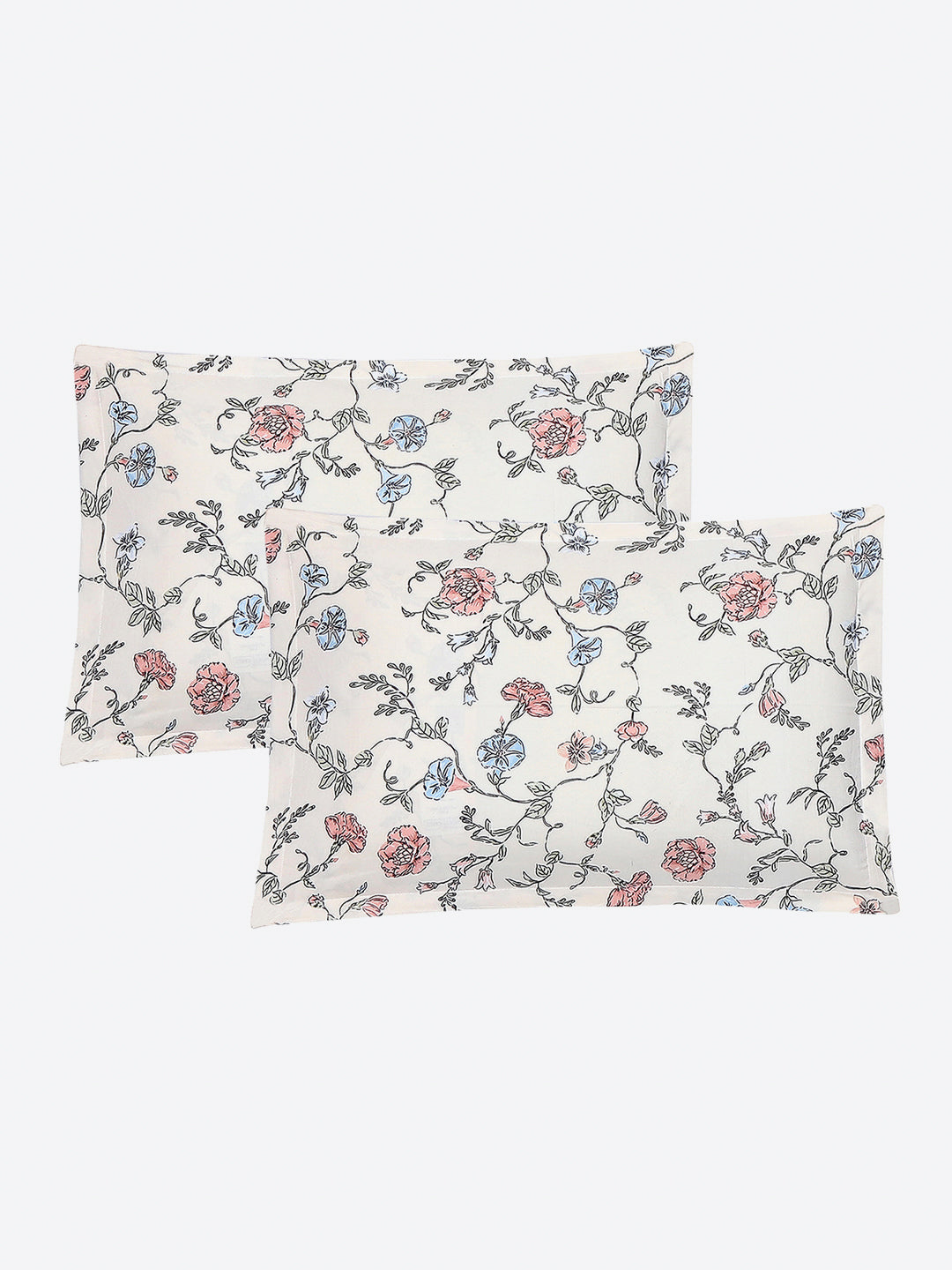 120 GSM Polyester Single Bedsheet with 1 Pillow Cover (Pixel)