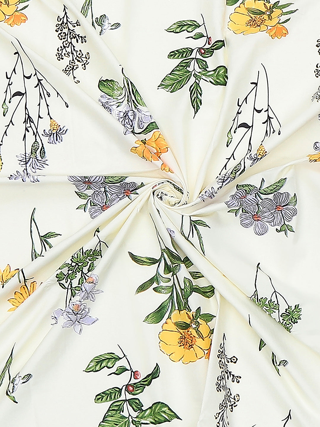 120 GSM Polyester Single Bedsheet with 1 Pillow Cover (Pixel)