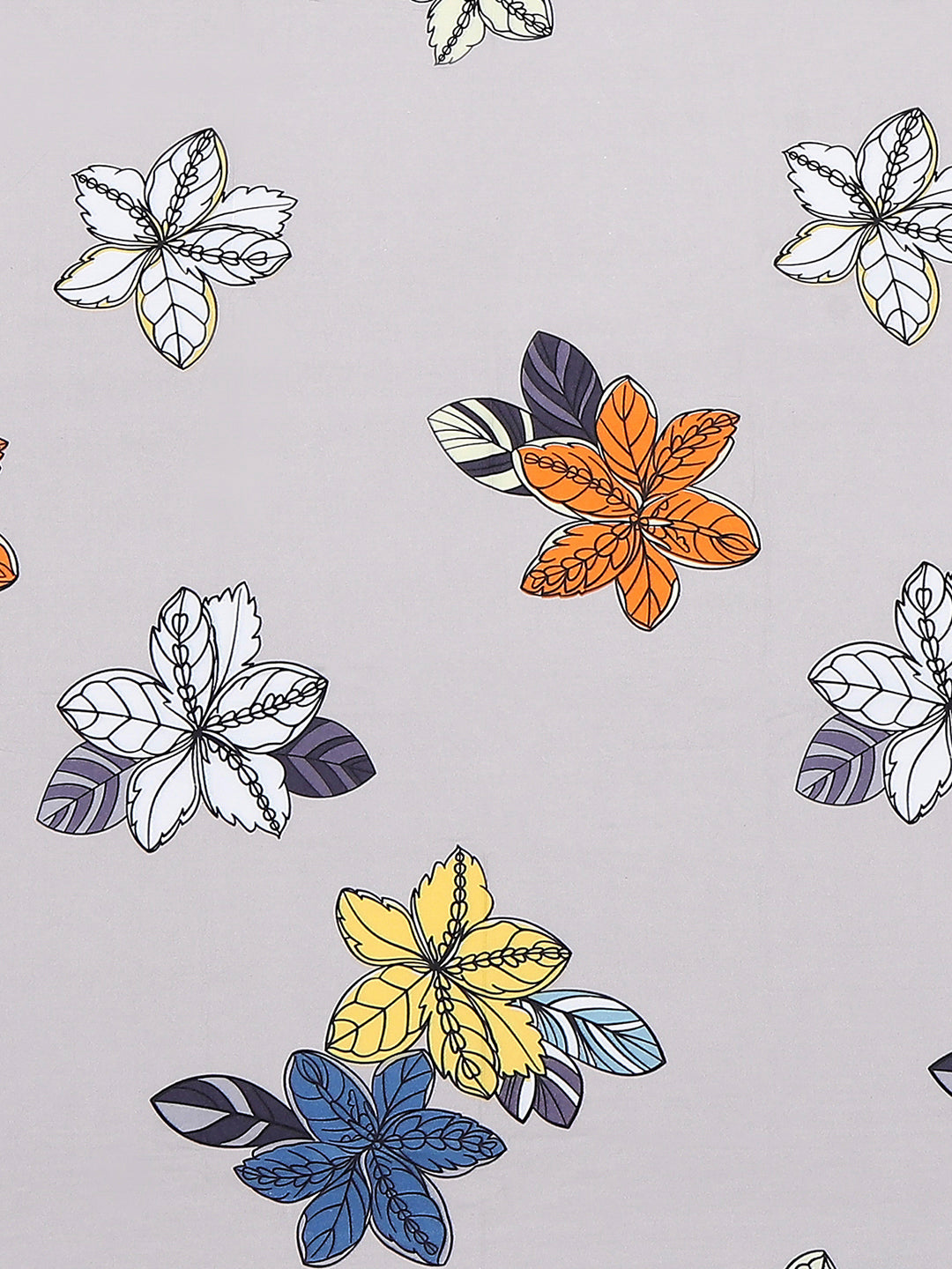 120 GSM Polyester Single Bedsheet with 1 Pillow Cover (Pixel)