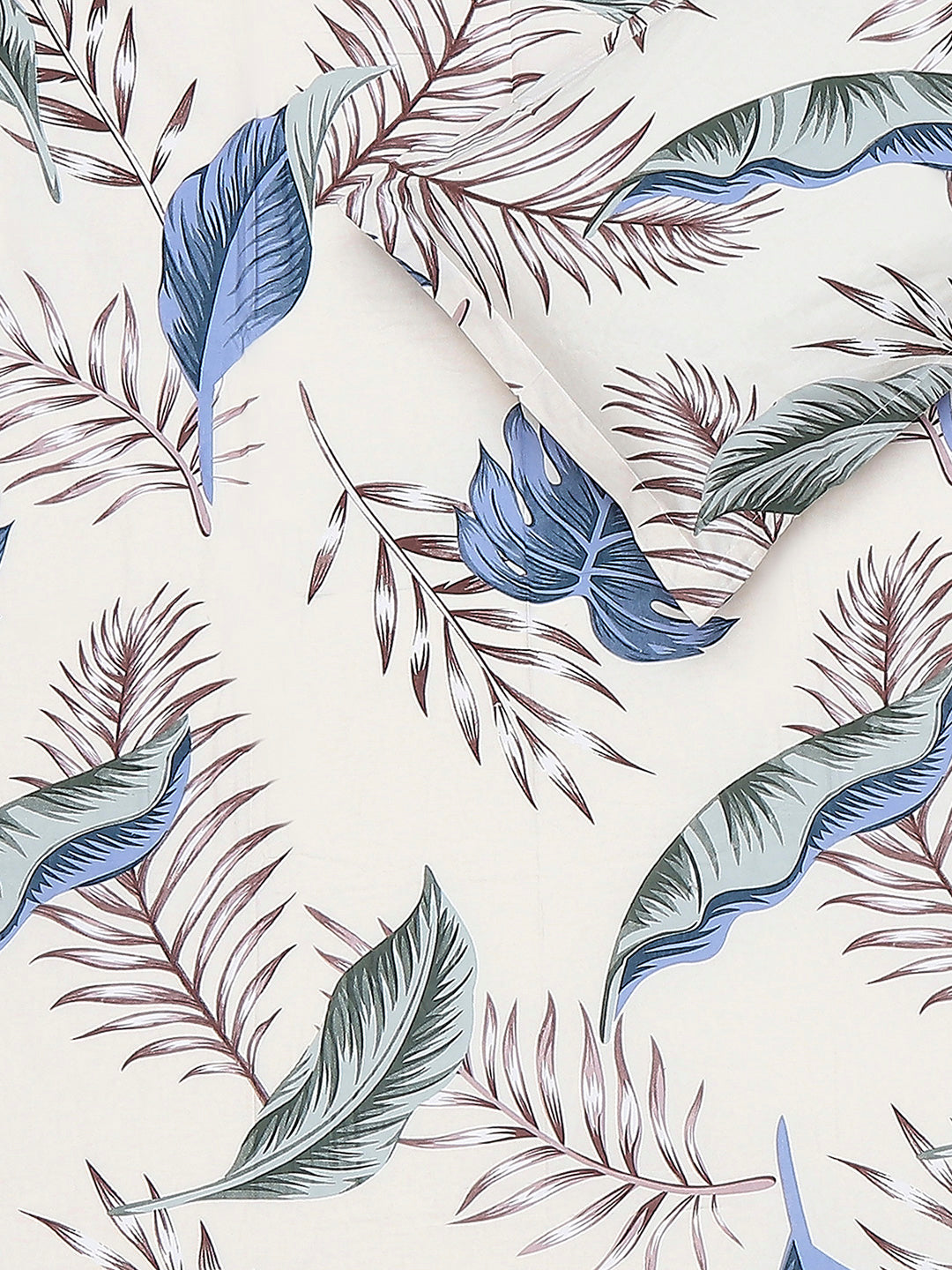 120 GSM Polyester Single Bedsheet with 1 Pillow Cover (Pixel)