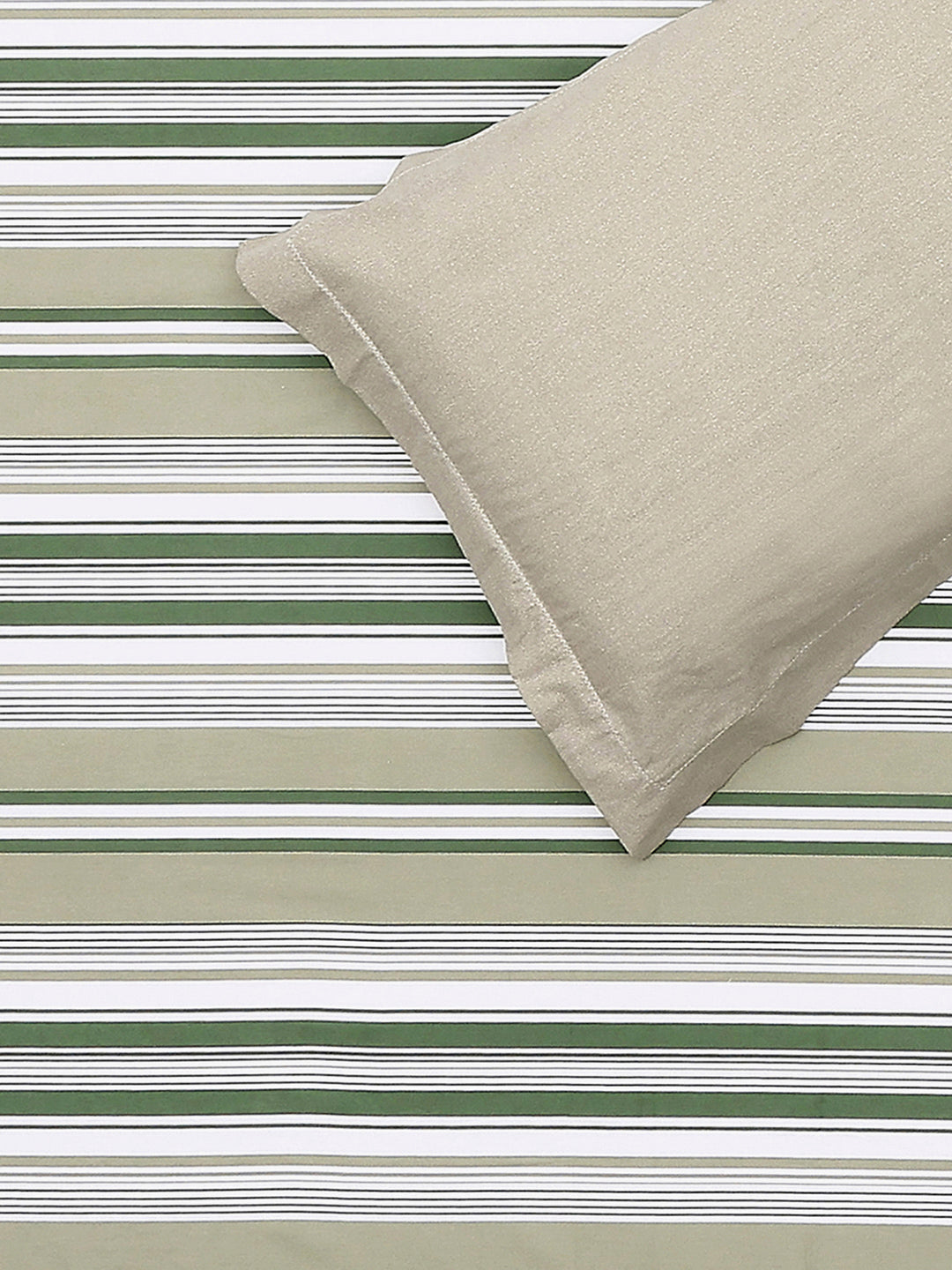 210 TC Cotton Double Bed 1 Bedsheet with 2 Pillow Covers (Ramona)