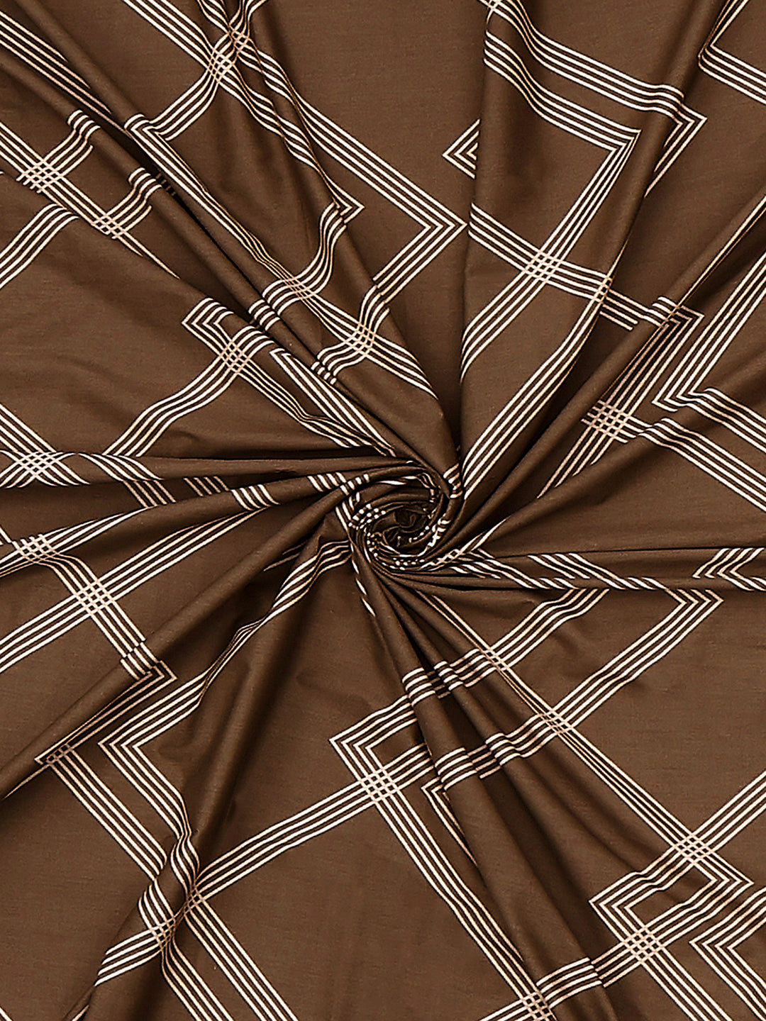 210 TC Cotton Double Bed 1 Bedsheet with 2 Pillow Covers (Ramona)