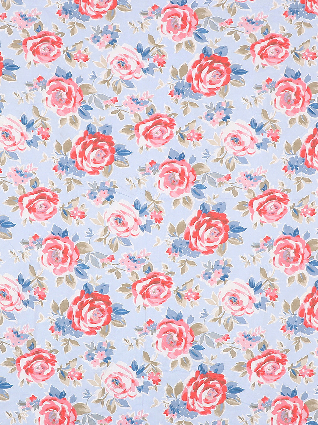 130 GSM Polyester King Size 1 Bedsheet with 2 Pillow Covers (Royal King)