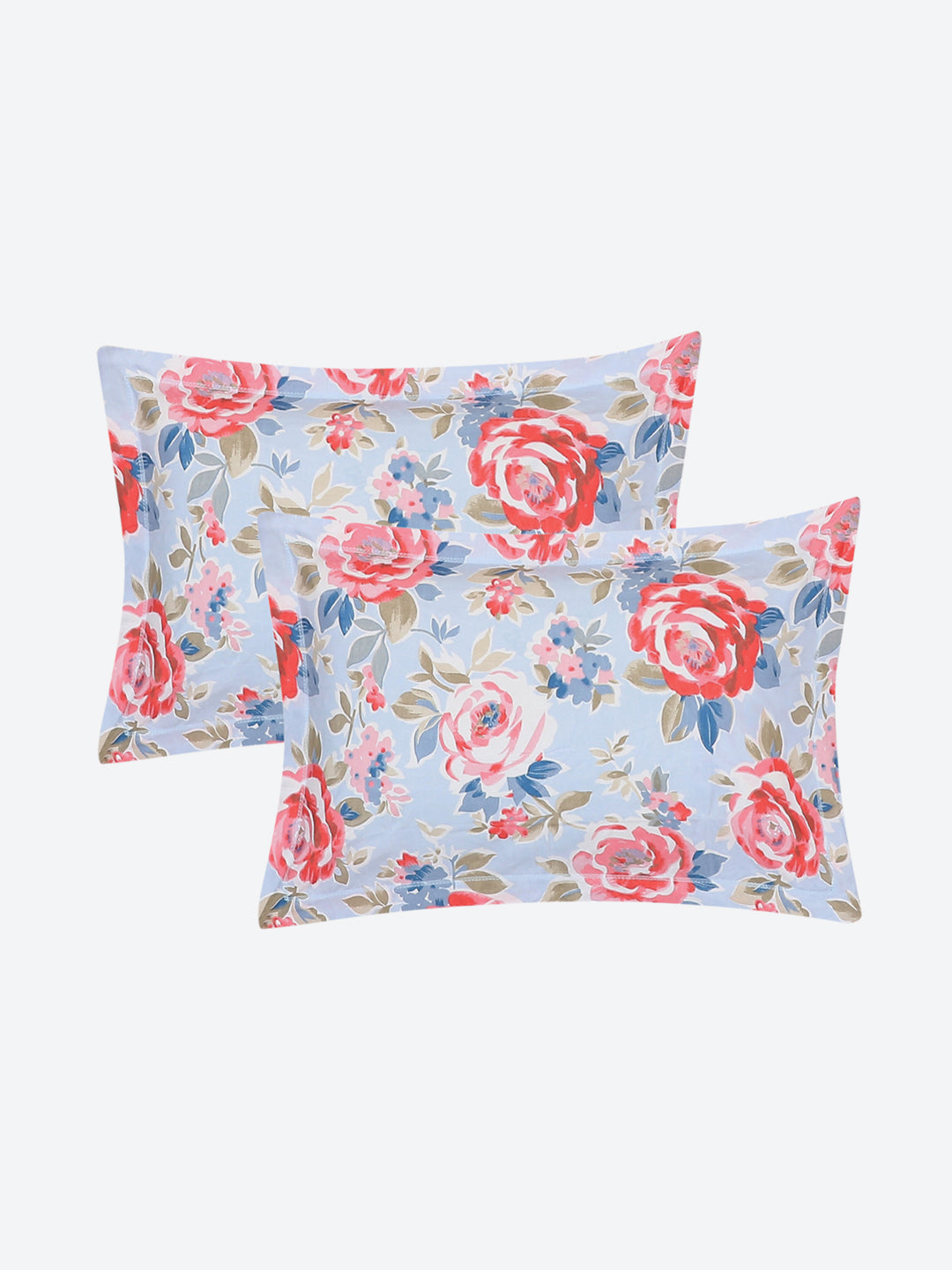 130 GSM Polyester King Size 1 Bedsheet with 2 Pillow Covers (Royal King)