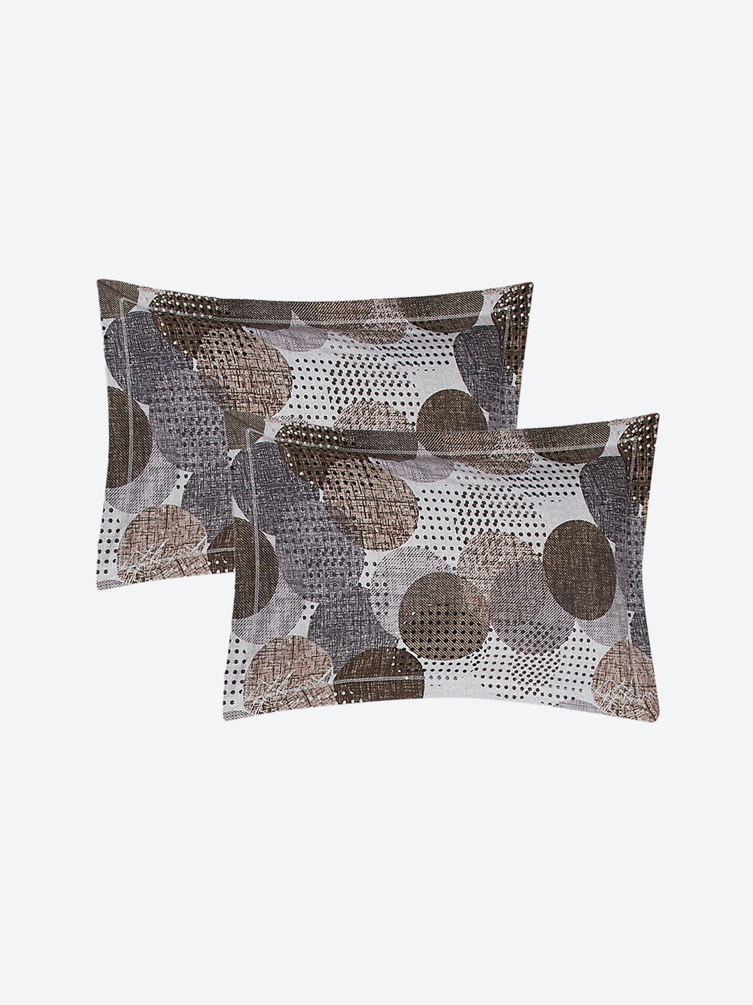 130 GSM Polyester King Size 1 Bedsheet with 2 Pillow Covers (Royal King)