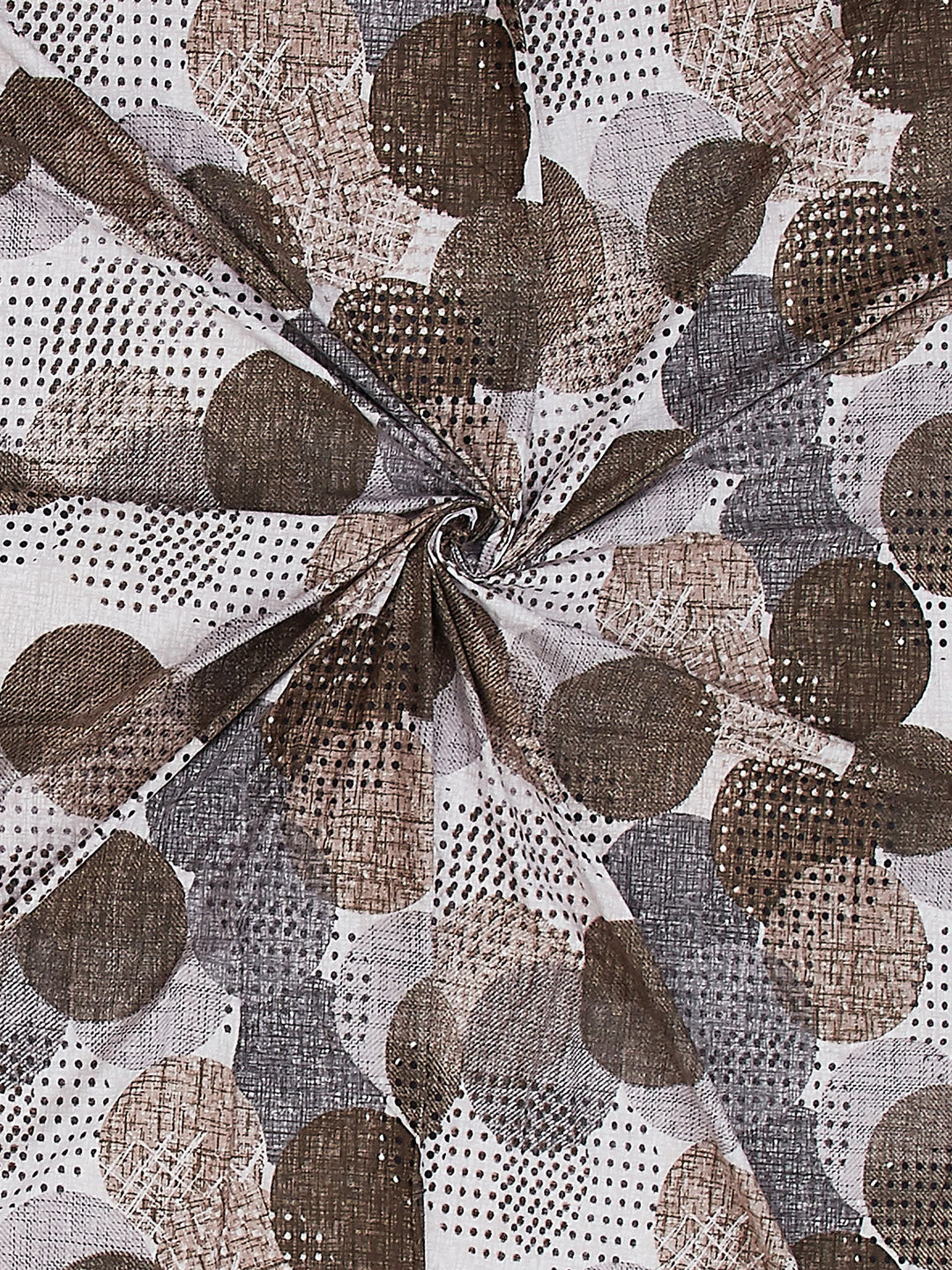 130 GSM Polyester King Size 1 Bedsheet with 2 Pillow Covers (Royal King)