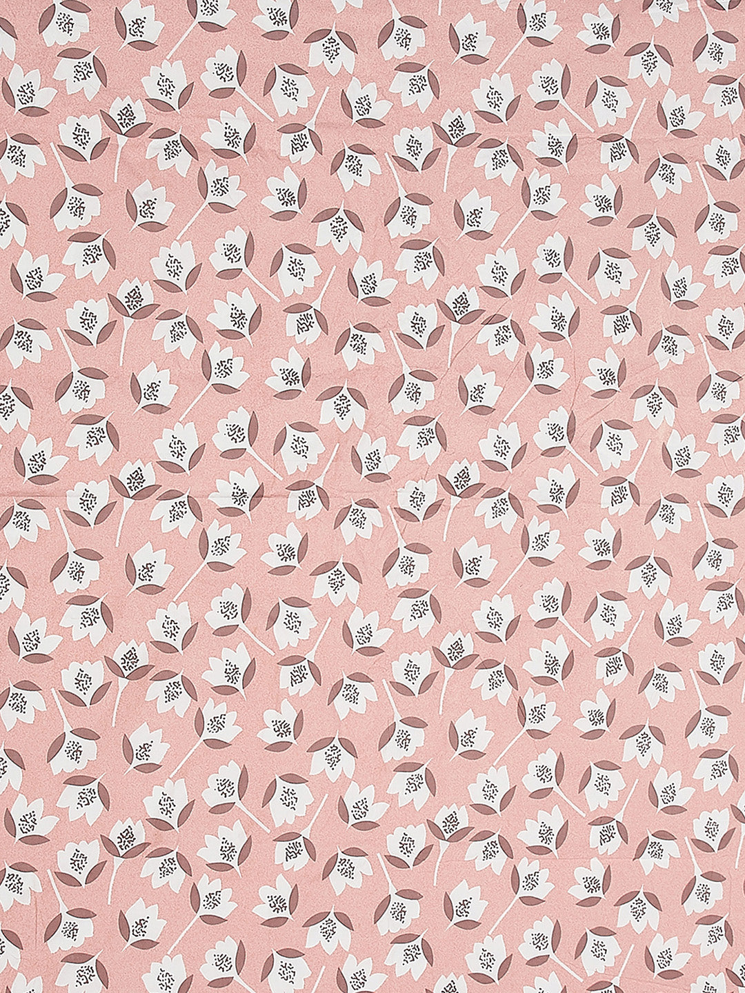 130 GSM Polyester King Size 1 Bedsheet with 2 Pillow Covers (Royal King)