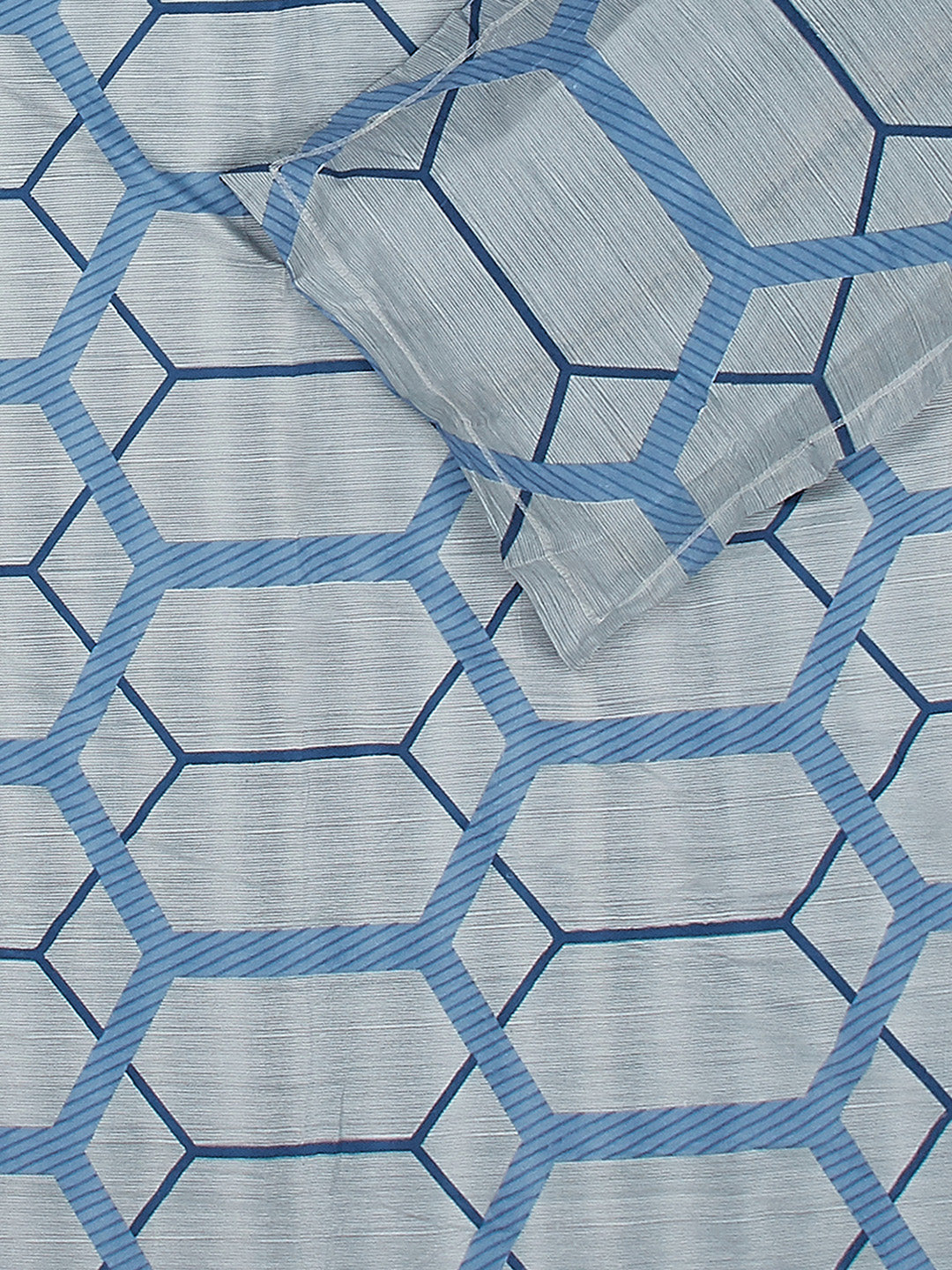 130 GSM Polyester King Size 1 Bedsheet with 2 Pillow Covers (Royal King)