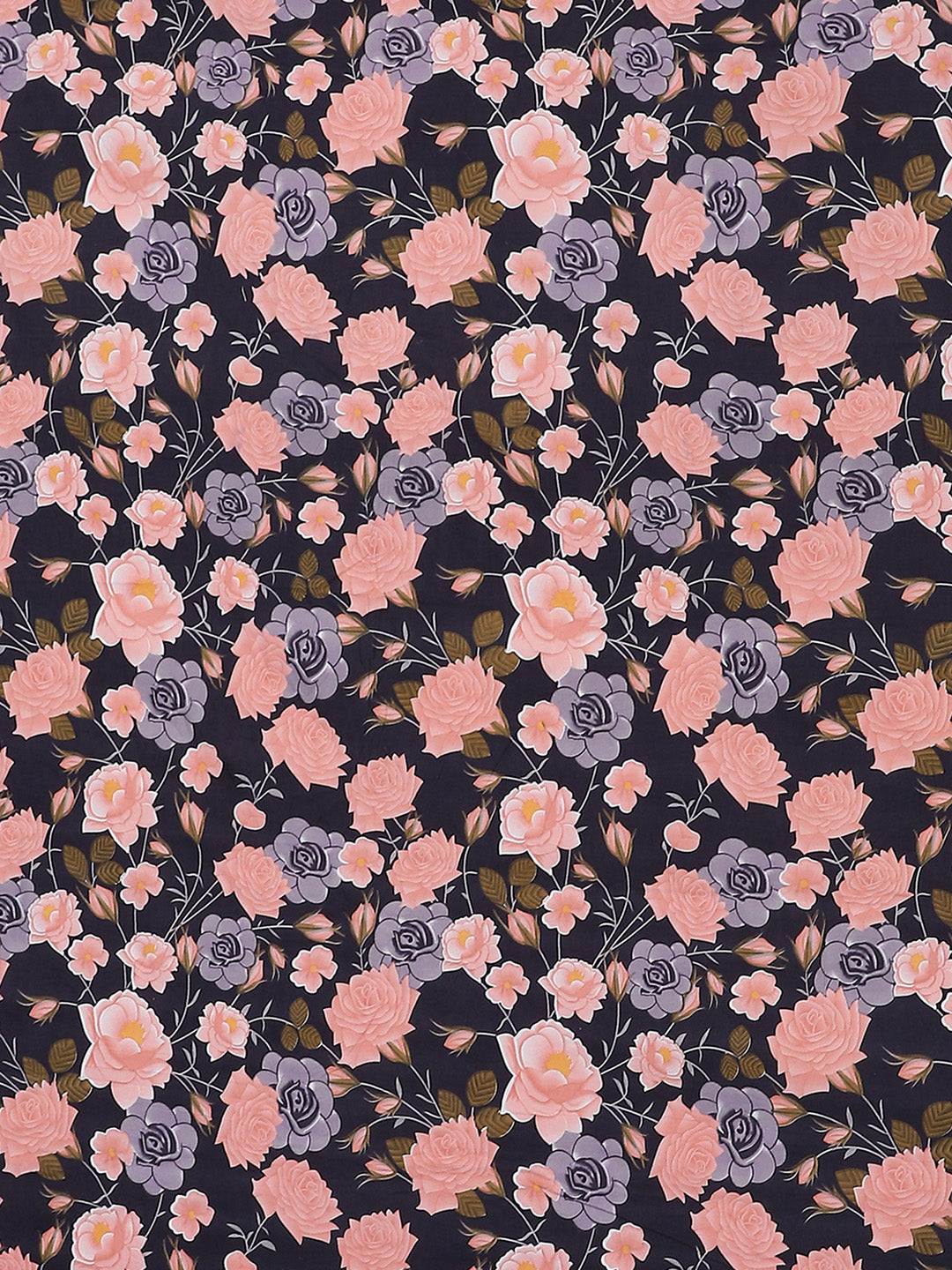 130 GSM Polyester King Size 1 Bedsheet with 2 Pillow Covers (Royal King)