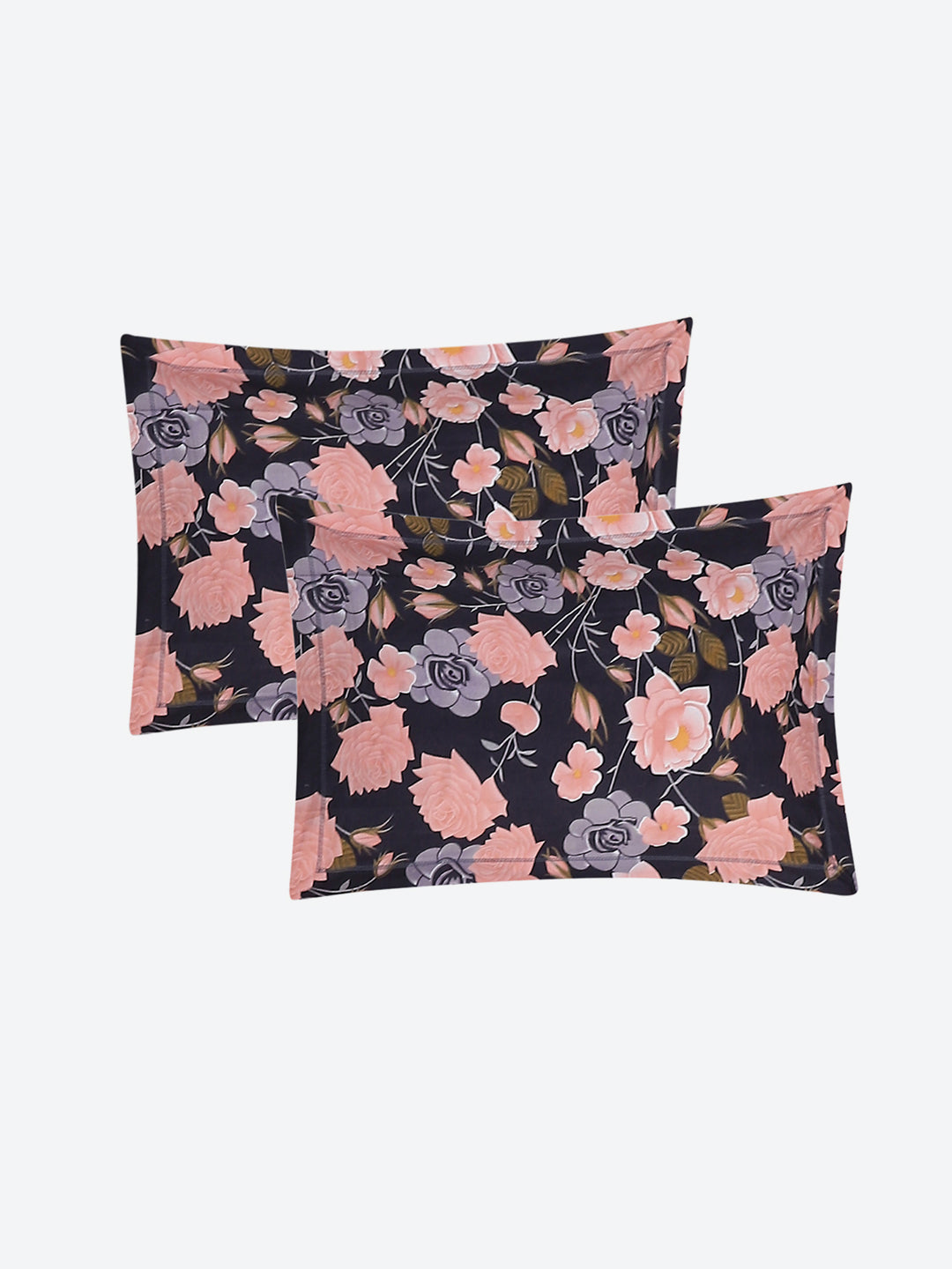 130 GSM Polyester King Size 1 Bedsheet with 2 Pillow Covers (Royal King)