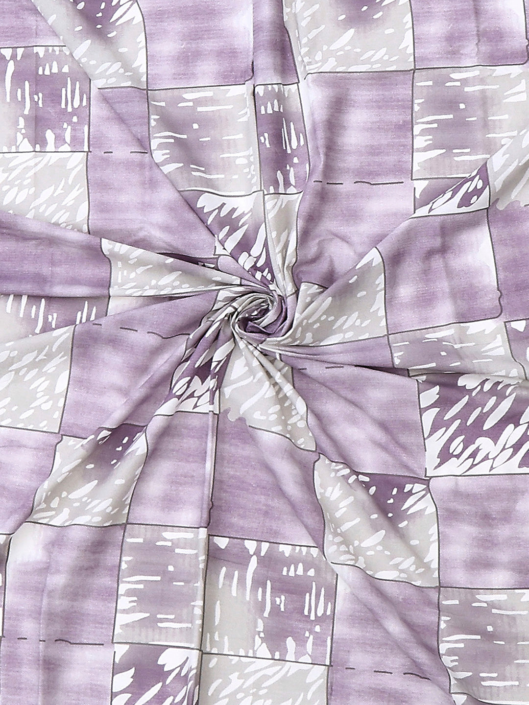 104 TC 100% Cotton Double Bed 1 Bedsheet with 2 Pillow Cover (Samriddhi)