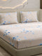104 TC 100% Cotton Double Bed 1 Bedsheet with 2 Pillow Cover (Samriddhi)