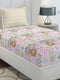 144 TC Cotton Single Bedsheet with 1 Pillow Cover (Solstice)