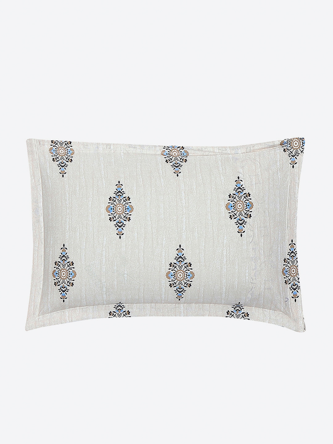 144 TC Cotton Single Bedsheet with 1 Pillow Cover (Solstice)