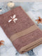 Mauve Bamboo Solid 600 GSM Bath Towel (Bamboo)