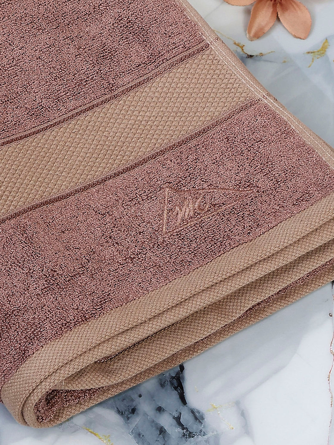 Mauve Bamboo Solid 600 GSM Bath Towel (Bamboo)