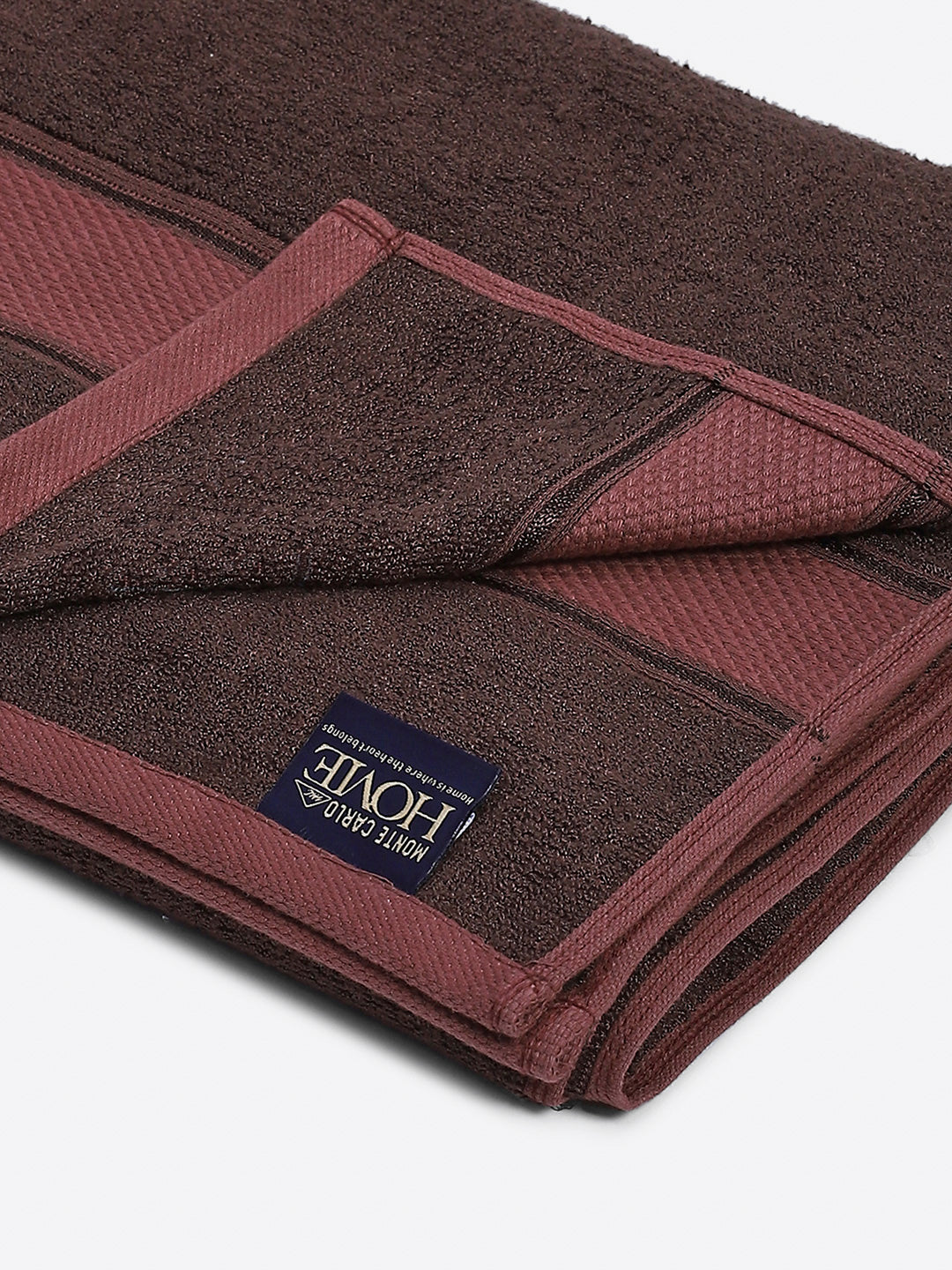 Brown Bamboo Solid 600 GSM Bath Towel (Bamboo)