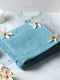 Sky Blue Cotton Solid 400 GSM Bath Towel (Jazz)