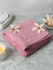 Light Pink Cotton Solid 400 GSM Bath Towel (Jazz)