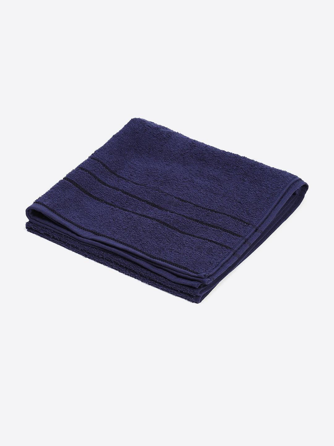 Purple Cotton Solid 350 GSM Bath Towel (Soho)