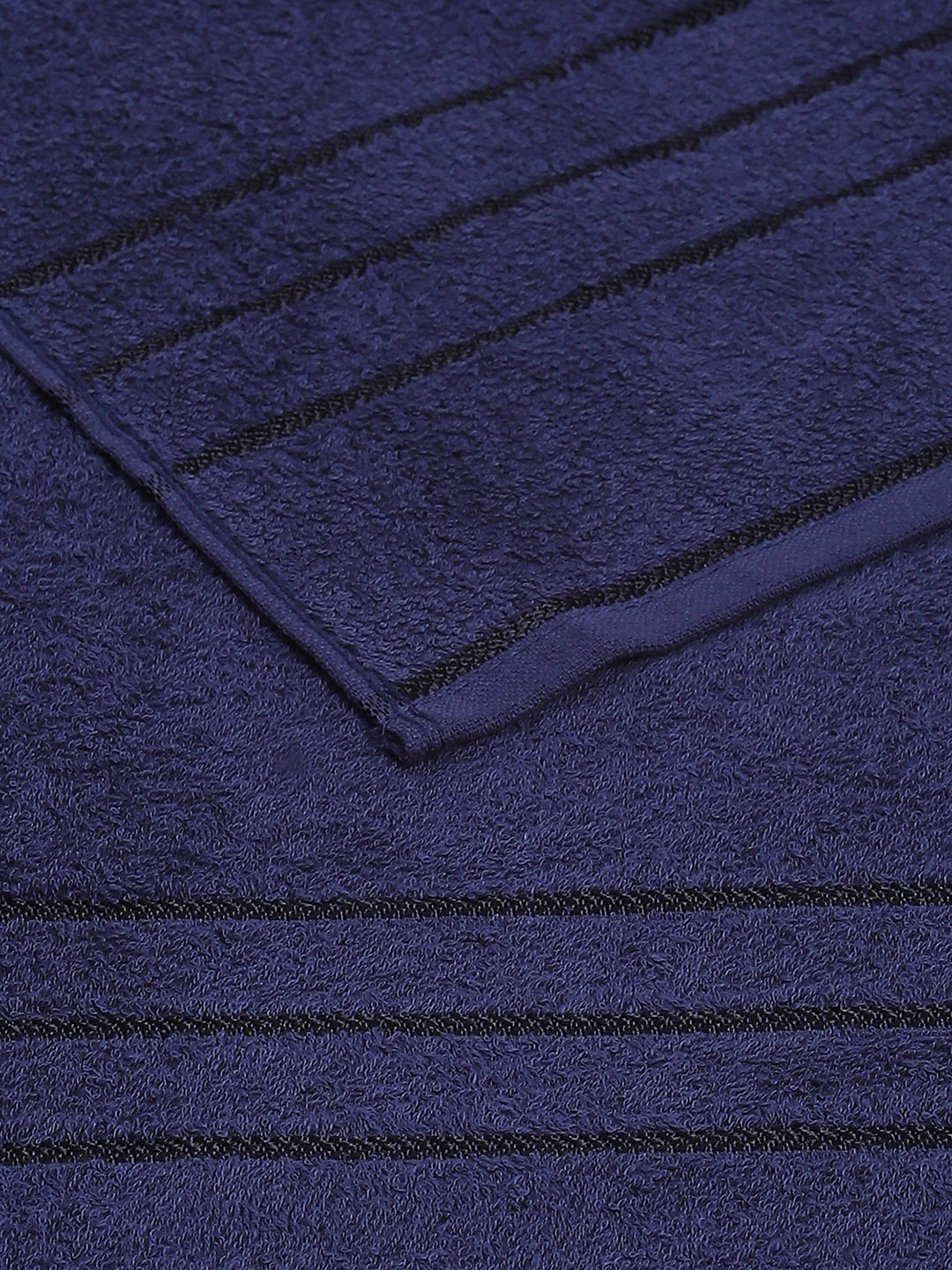Purple Cotton Solid 350 GSM Bath Towel (Soho)