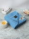 Light Blue Cotton Solid 350 GSM Bath Towel (Soho)