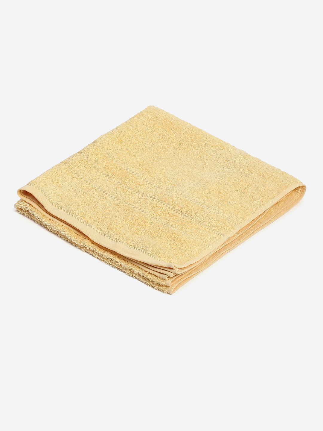 Mustard Cotton Solid 350 GSM Bath Towel (Soho)