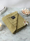 Camel Brown Cotton Solid 350 GSM Bath Towel (Soho)