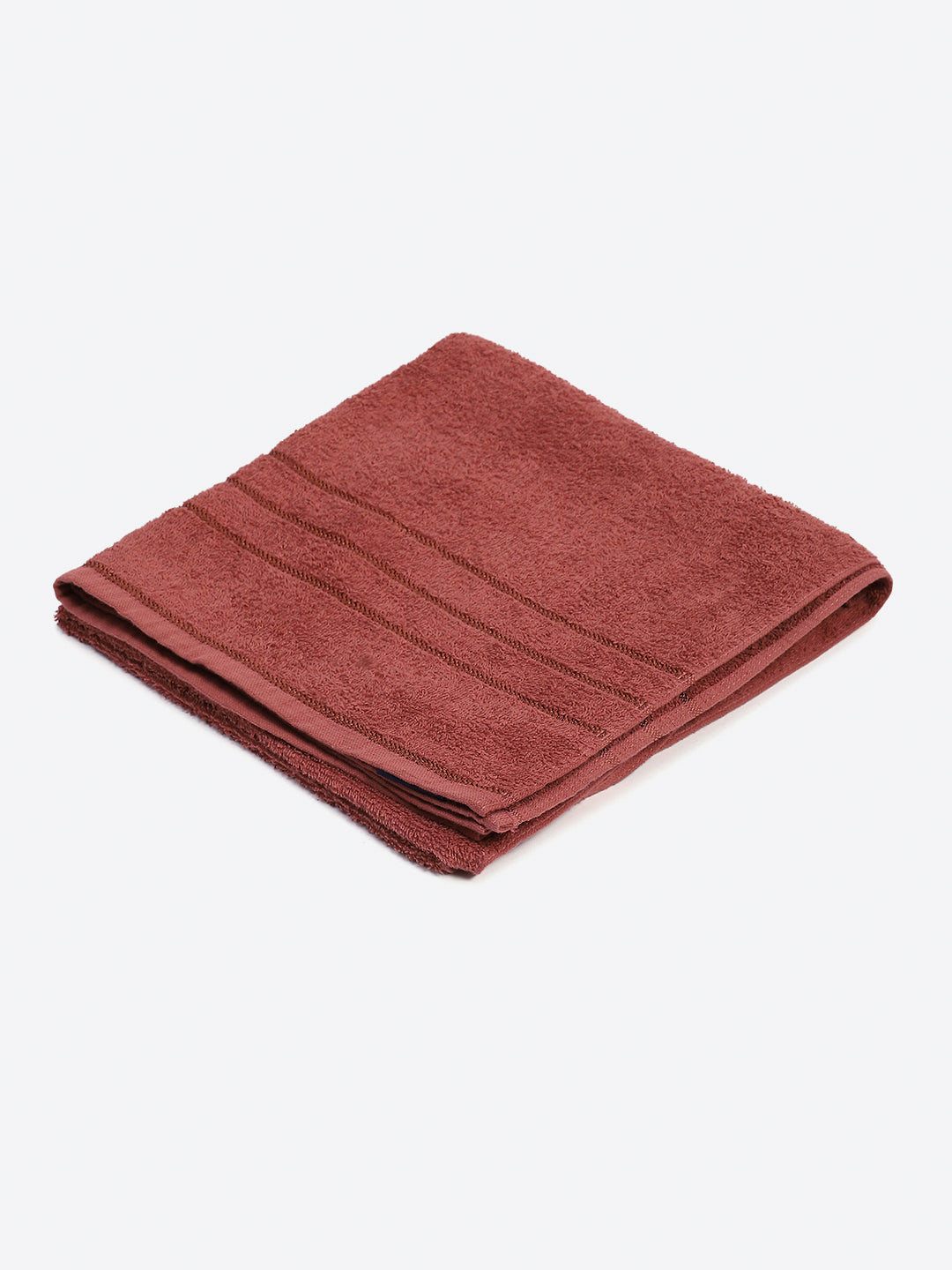 Mauve Cotton Solid 350 GSM Bath Towel (Soho)