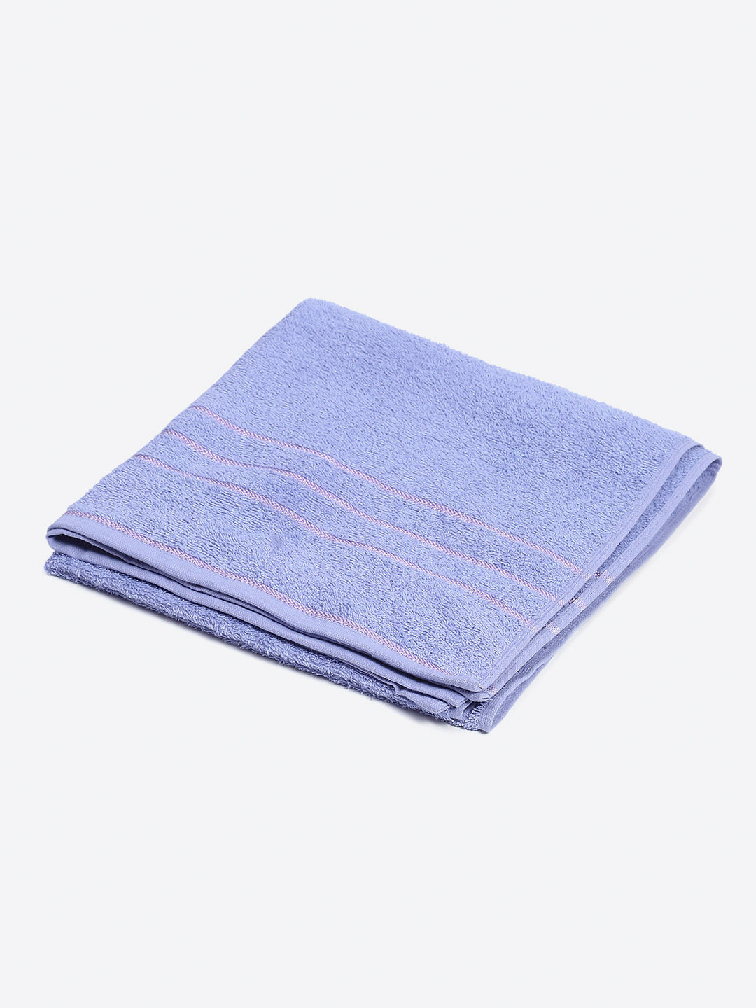 Purple Cotton Solid 350 GSM Bath Towel (Soho)